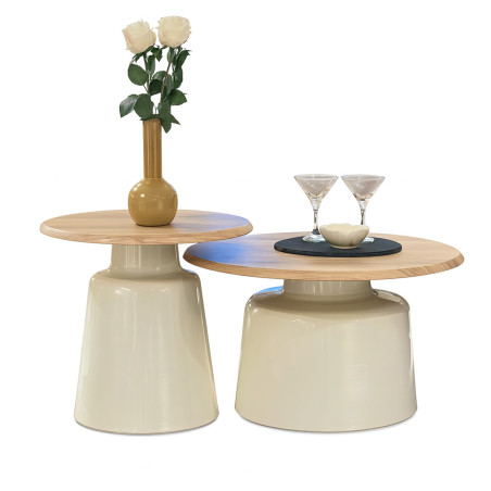 Mesa centro Nadine set de 2