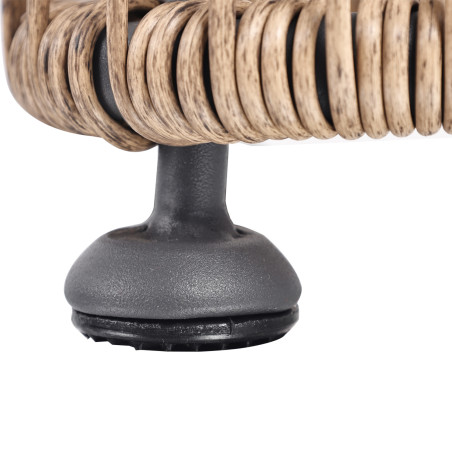 Lámpara de exterior Lúa c/n panel solar