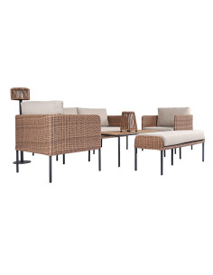 Juego Living Terraza Siena 7 Piezas - Muebles de Exterior 2