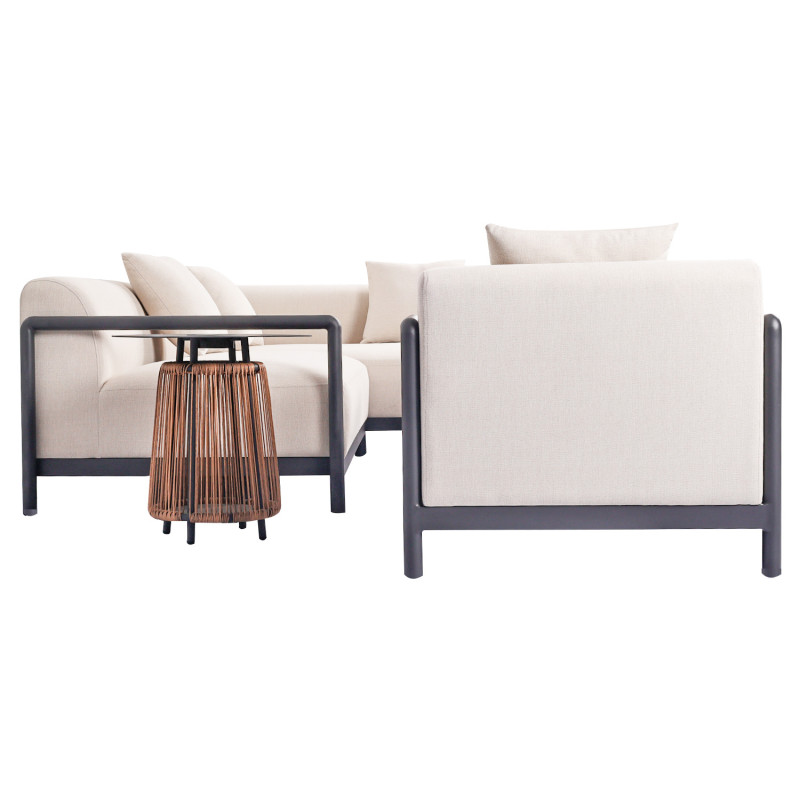 Juego Living Terraza Oasis 4 Piezas - Muebles de Exterior