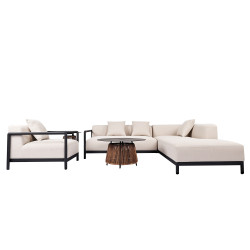 Juego living terraza Oasis 4 pzas