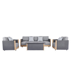 Juego living terraza Serena 3-1-1