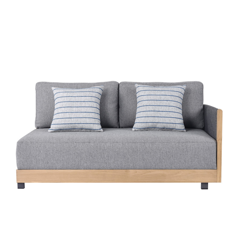 Juego Living Terraza Seccional Ámbar 4 Piezas - Muebles Exterior