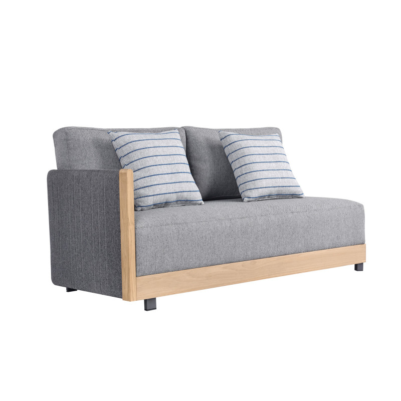 Juego Living Terraza Seccional Ámbar 4 Piezas - Muebles Exterior