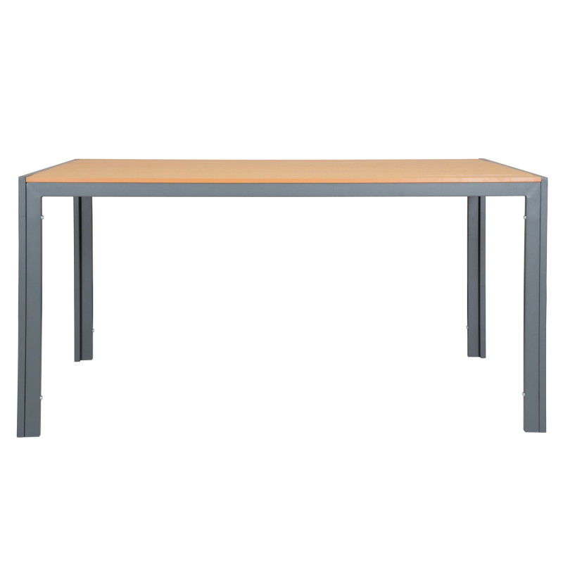 Juego comedor terraza 6 sillas Erie gris