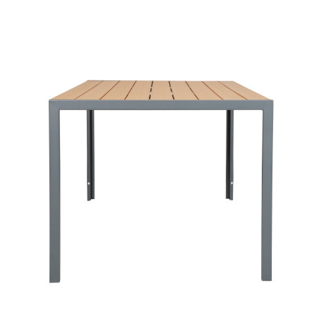 Juego comedor terraza 6 sillas Erie gris