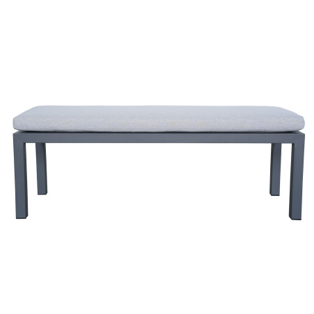 Juego living terraza Elgin gris 3-1-1-1