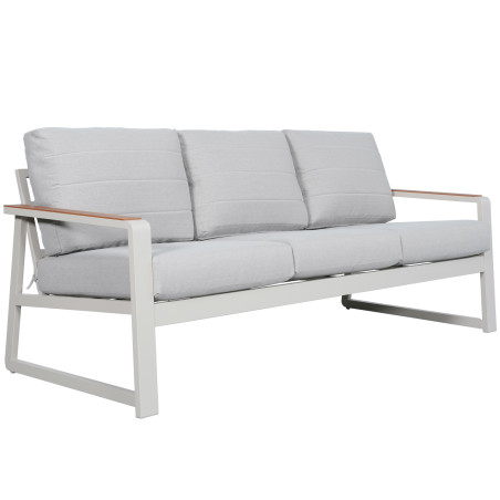 Juego living terraza Elgin champagne 3-1-1-1