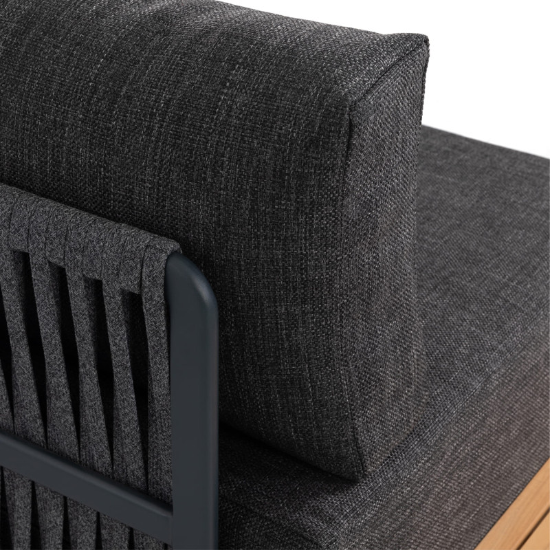 Set Seccional Terraza Lafite 4 Piezas - Muebles de Exterior