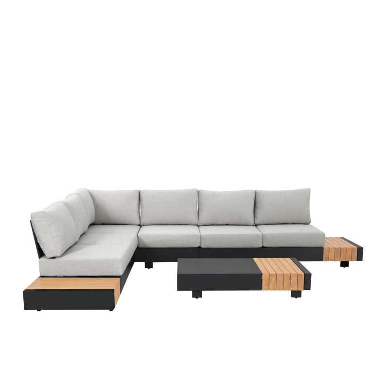 Set Seccional Terraza Tonic 4 Piezas - Muebles de Exterior