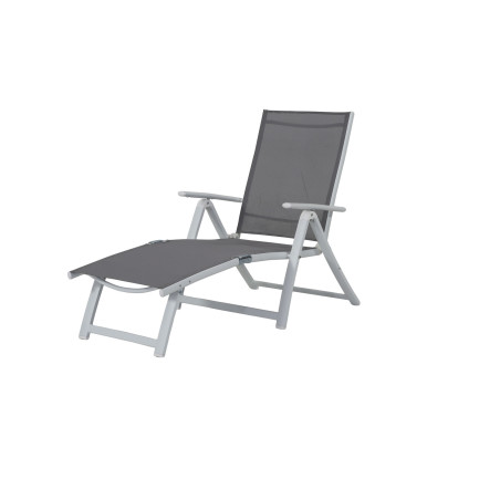 Reposera blanca 178x61,5x65cm