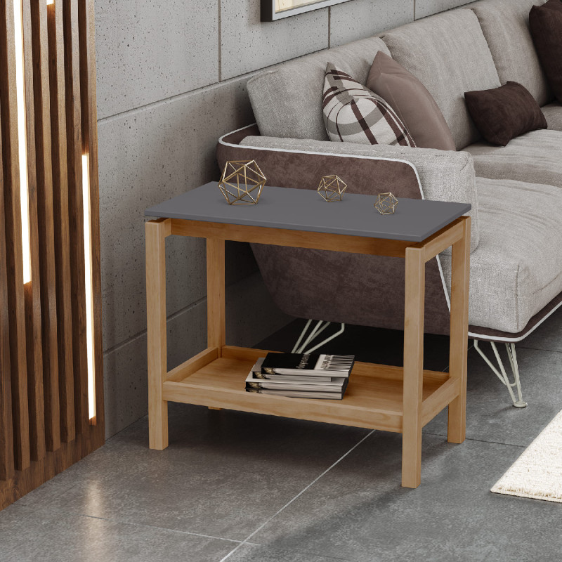 Mesa Lateral Barcelona - Mesa Auxiliar Moderna para Living