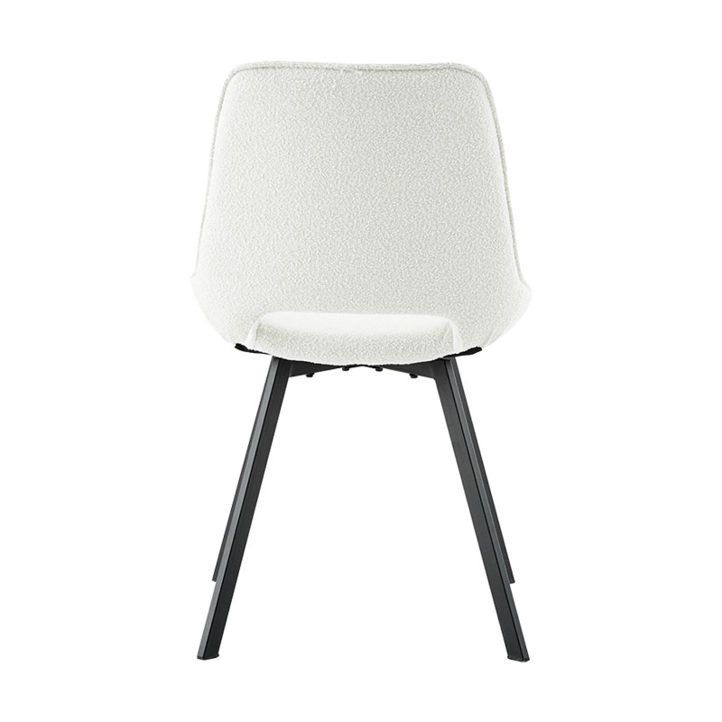 Silla Comedor Shani Blanco - Estilo Moderno y Elegante