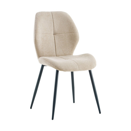 Silla comedor Sabah crema