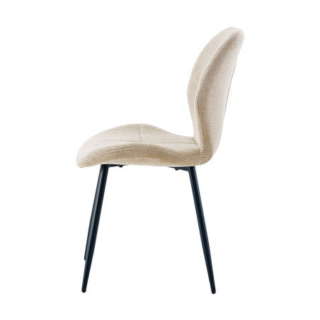Silla comedor Sabah crema