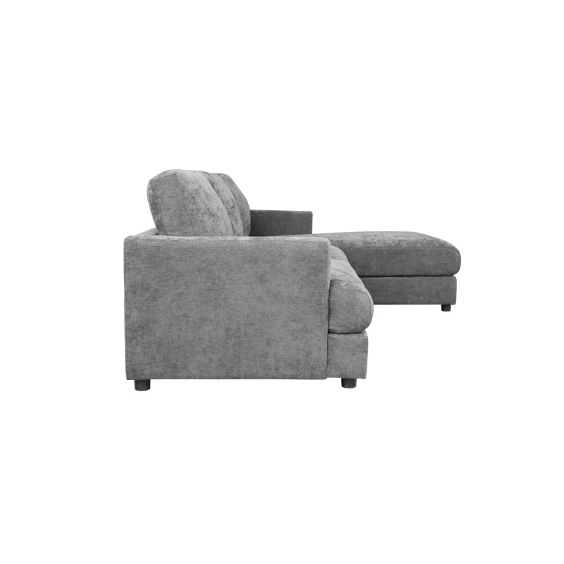 Sofá Seccional Derecho Saona Gris - Diseño Moderno y Cómodo