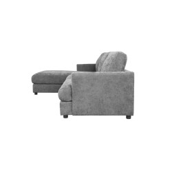 Sofá seccional izquierdo Saona gris 2
