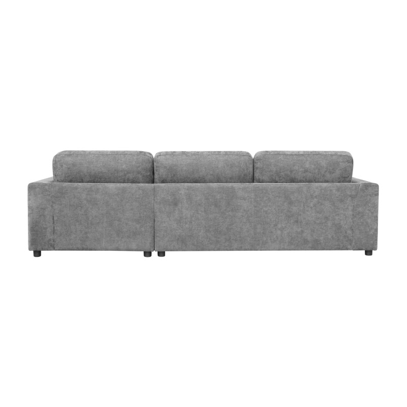 Sofá Seccional Izquierdo Saona Gris - Diseño Moderno y Cómodo