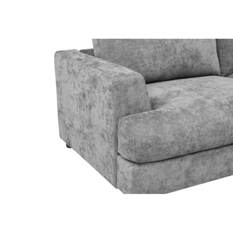 Sofá Seccional Izquierdo Saona Gris - Diseño Moderno y Cómodo