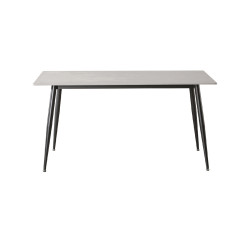 Mesa comedor 4 puestos Khissa gris mate 2