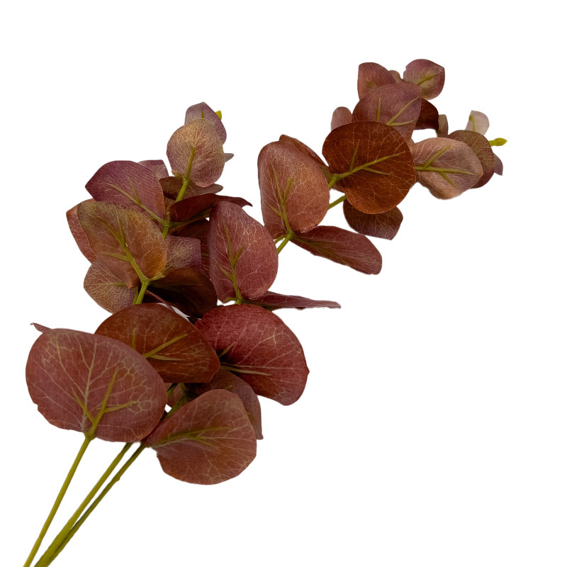 Rama Artificial Burdeo 76cm - Decoración Natural y Elegante