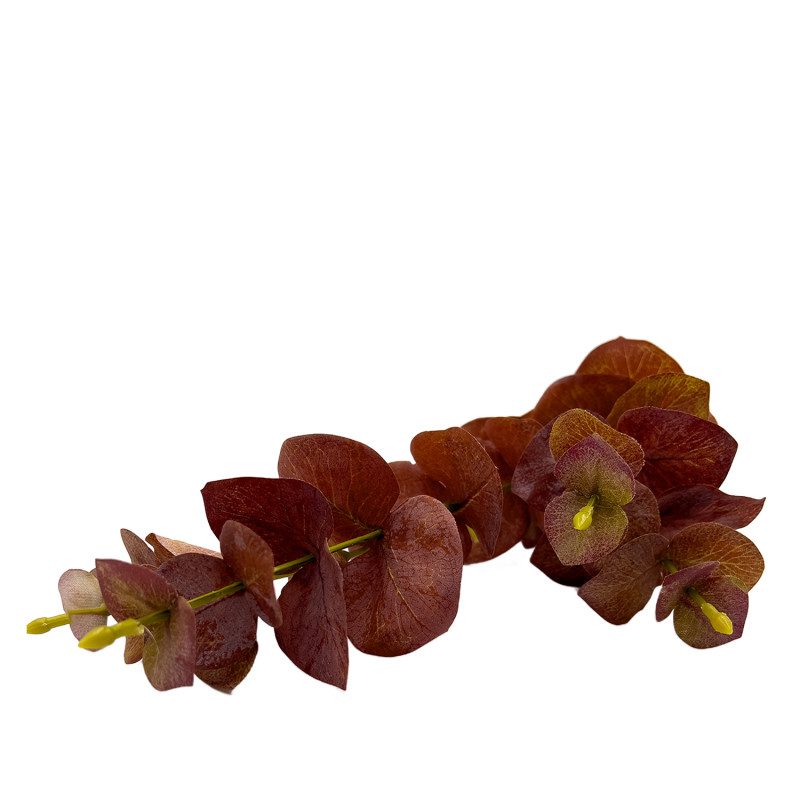 Rama Artificial Burdeo 76cm - Decoración Natural y Elegante