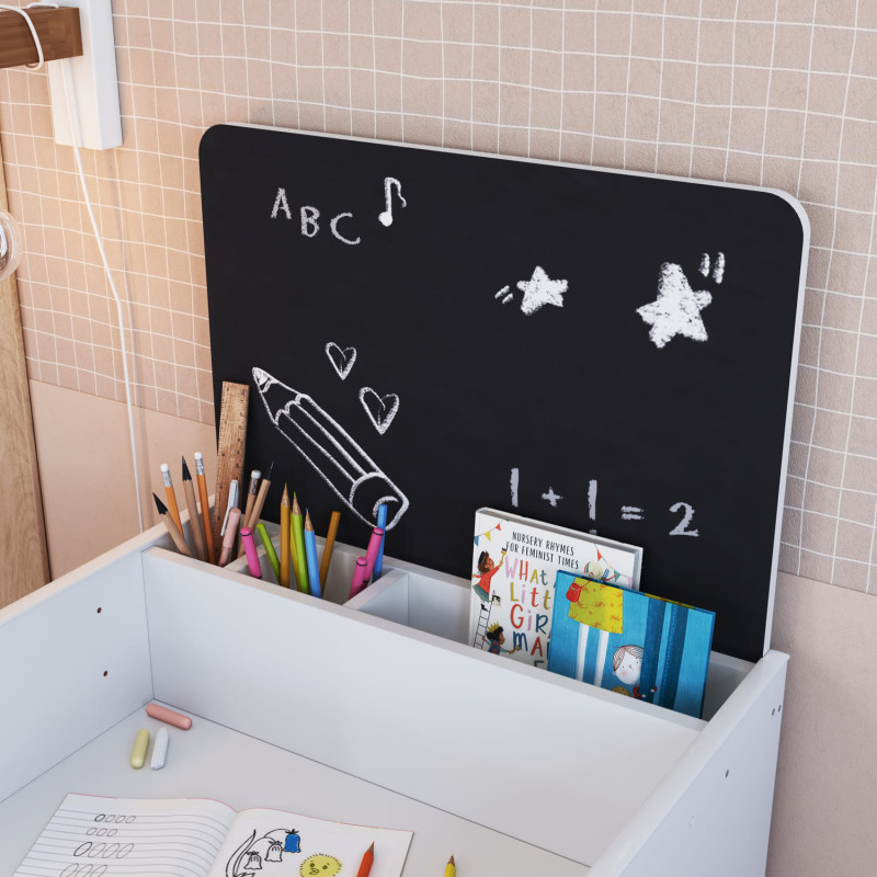 Escritorio Infantil con Silla Le Petit Blanco - Muebles Infantiles