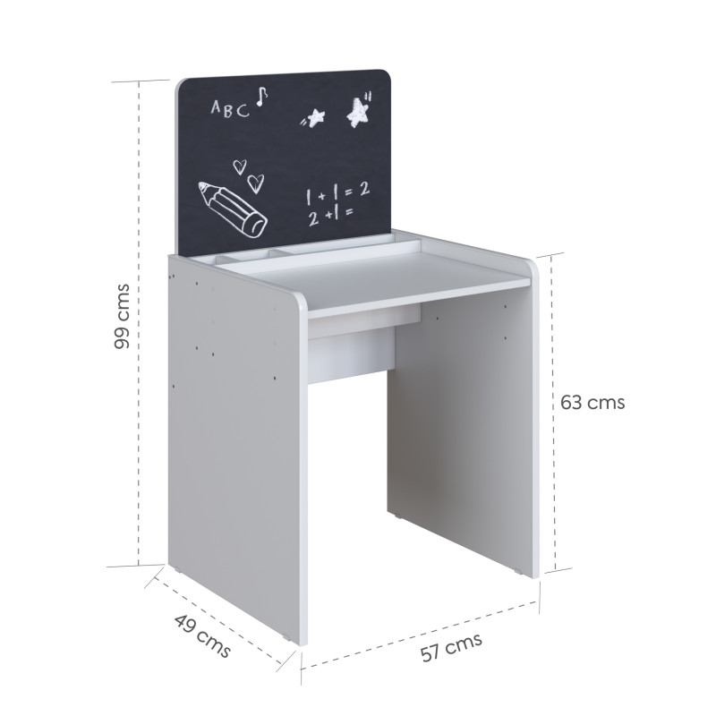 Escritorio Infantil con Silla Le Petit Blanco - Muebles Infantiles