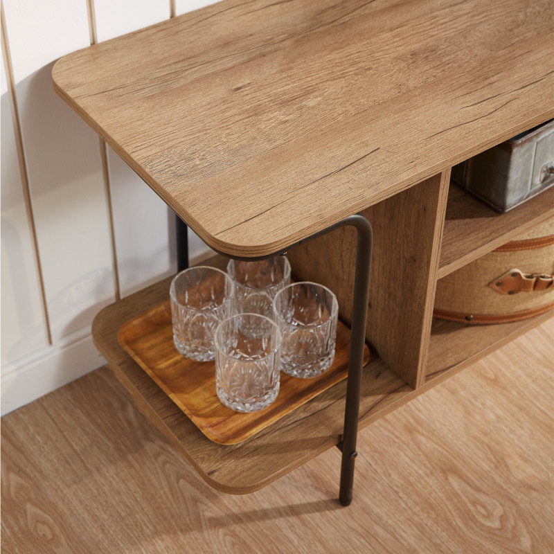 Rack TV Phillip - Mueble Moderno para Living con Cajones