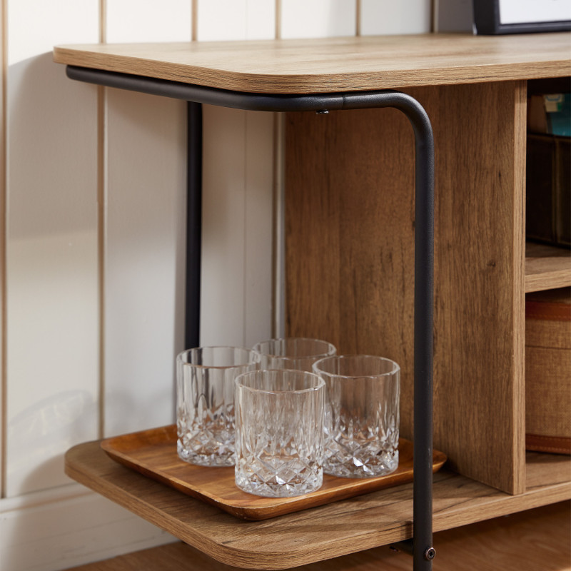 Rack TV Phillip - Mueble Moderno para Living con Cajones