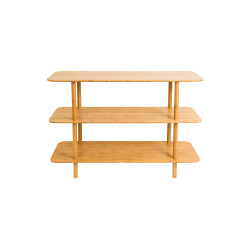 Estante 3 niveles bambú