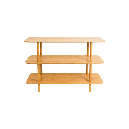 Estante 3 niveles bambú