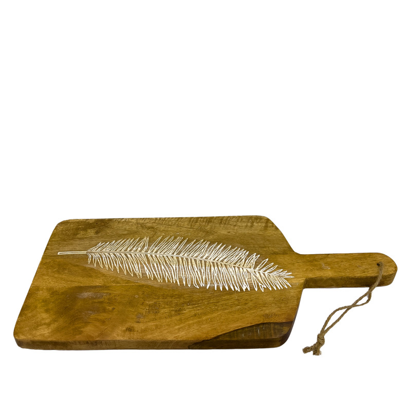 Tabla Aperitivo Madera Diseño 51x15cm - Elegante y Moderna