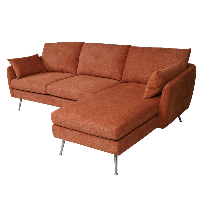 Sofá Seccional Tavira Naranjo - Mueble Moderno para Living