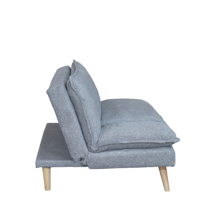 Futón Aveiro Gris - Mueble Versátil y Elegante para Living