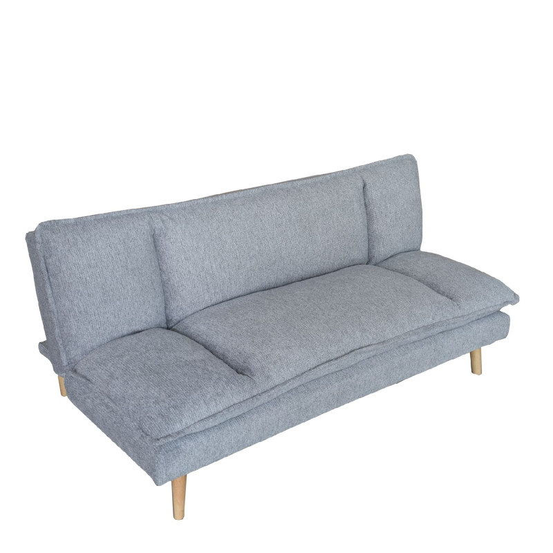 Futón Aveiro Gris - Mueble Versátil y Elegante para Living