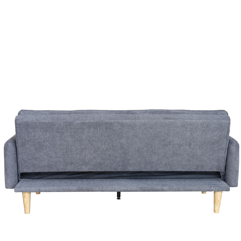 Futón Treyvon Gris - Sofá Cama Moderno y Elegante