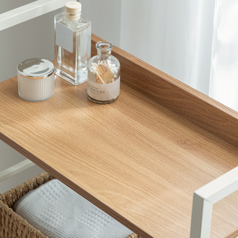 Estante 4 Niveles Quincy - Mueble Organizador de Living