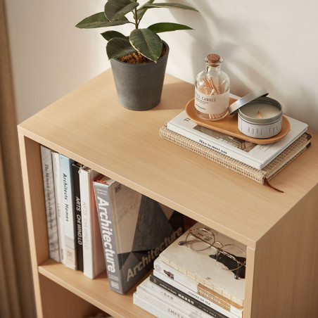 Estante 2 cajones Mila 119cm