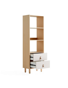 Estante 2 Cajones Mila 151cm - Mueble Moderno para Living 2