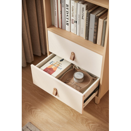 Estante 2 cajones Mila 151cm