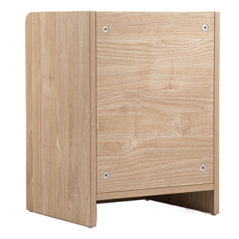 Velador Marcus 2 Cajones - Mueble Moderno para Dormitorio