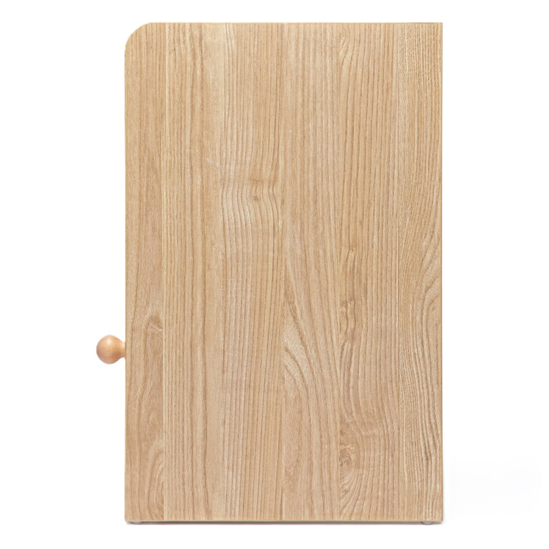 Velador Marcus 2 Cajones - Mueble Moderno para Dormitorio