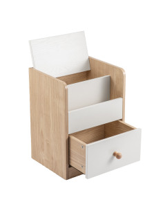 Velador Marcus 2 Cajones - Mueble Moderno para Dormitorio 2