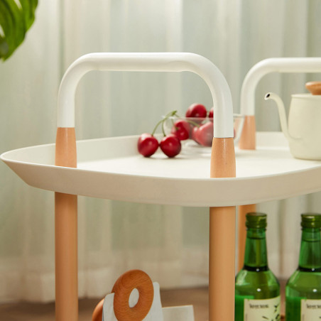 Mesa lateral 2 niveles