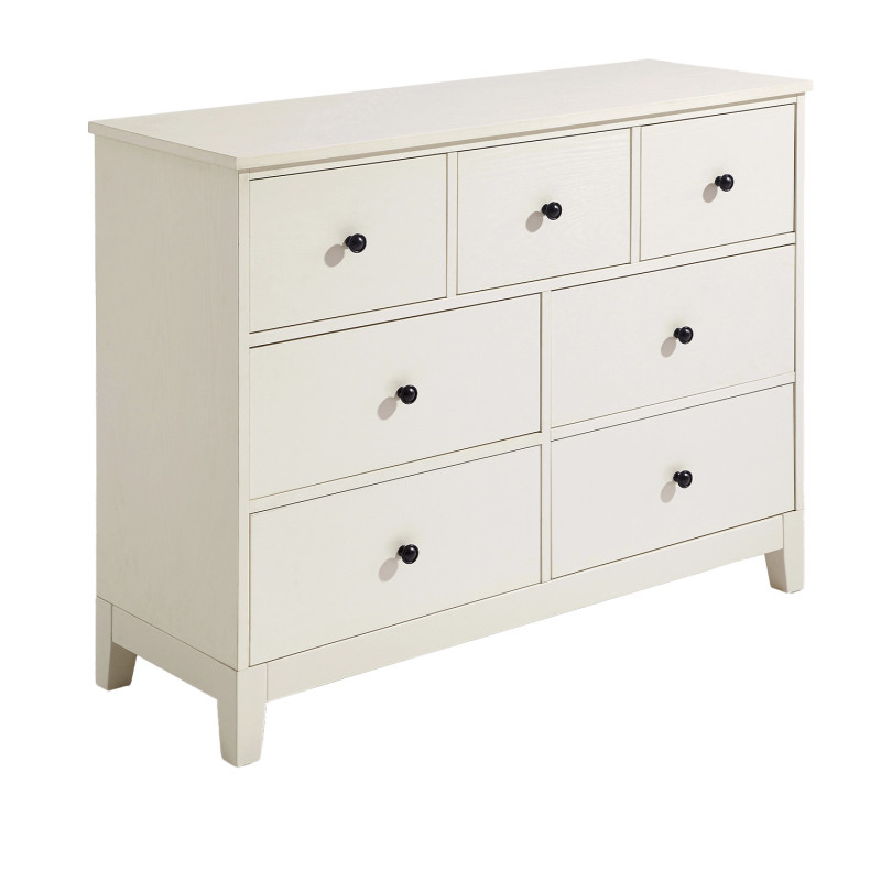 Cómoda Eloísa 7 Cajones - Mueble Organizador para Dormitorio