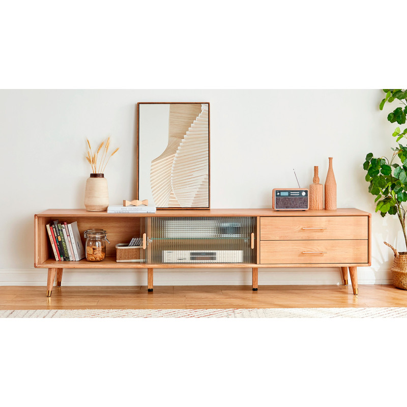 Rack TV Mónaco - Mueble Moderno para Living