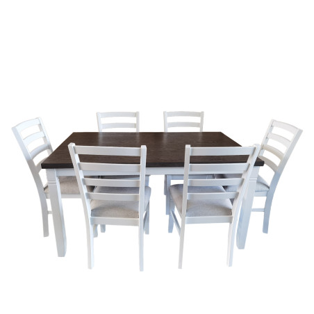Juego comedor 6 sillas Melchor