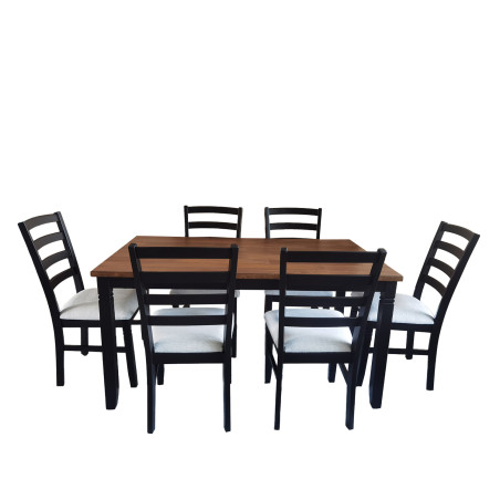 Juego comedor 6 sillas Baltazar
