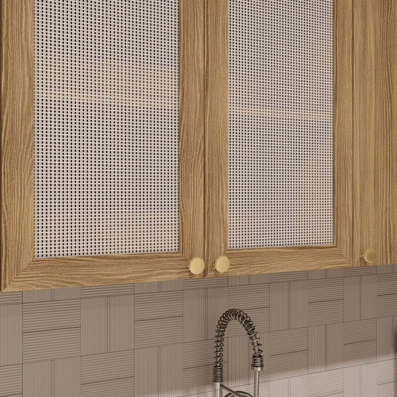 Aéreo Botanic 80cm Puerta Malla - Mueble Moderno para Cocina